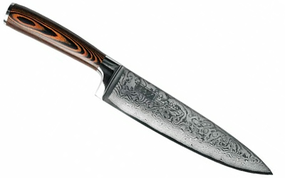 DAMASCUS SUMINAGASHI ШЕФ нож